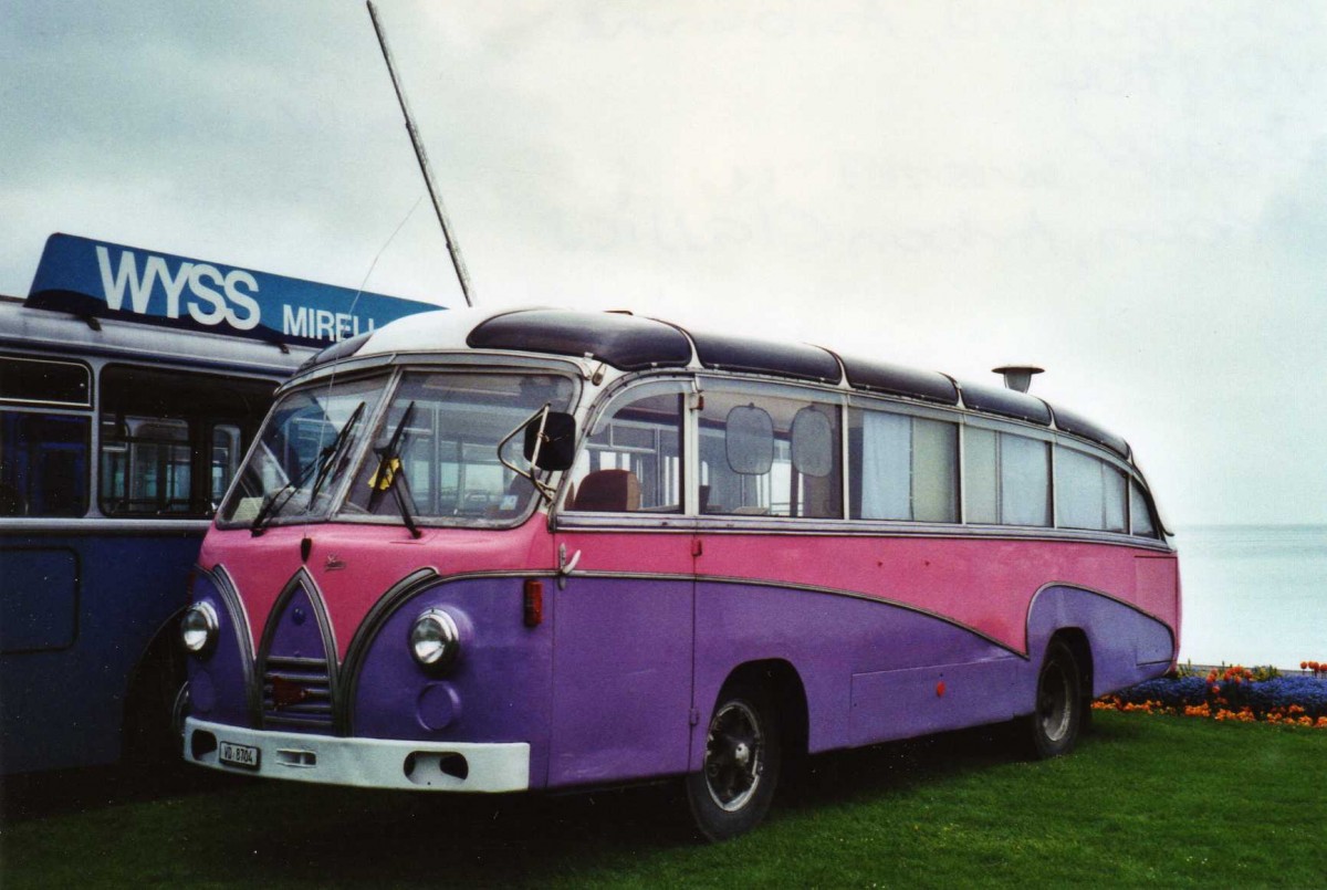 (125'835) - Chapuisod, Aubonne - VD 8704 - Saurer/FHS (ex Winterhalder, Z�rich) am 1. Mai 2010 in Arbon, Arbon Classics