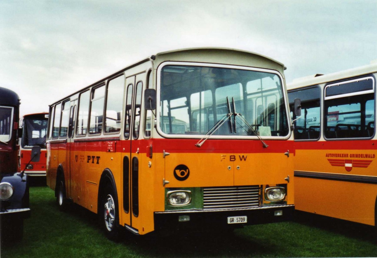 (125'903) - HPTrans, Thusis - GR 5709 - FBW/T�scher am 1. Mai 2010 in Arbon, Arbon Classics