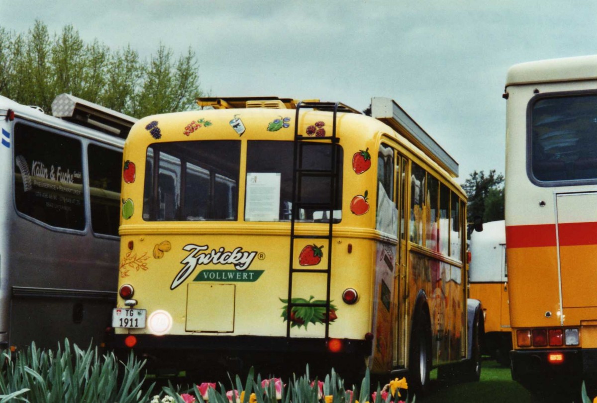 (125'926) - Zwicky, Wigoltingen - TG 1911 - Berna/Hess (ex Merk, Amriswil; ex Baub�ro; ex SOO Olten Nr. 9) am 1. Mai 2010 in Arbon, Arbon Classics