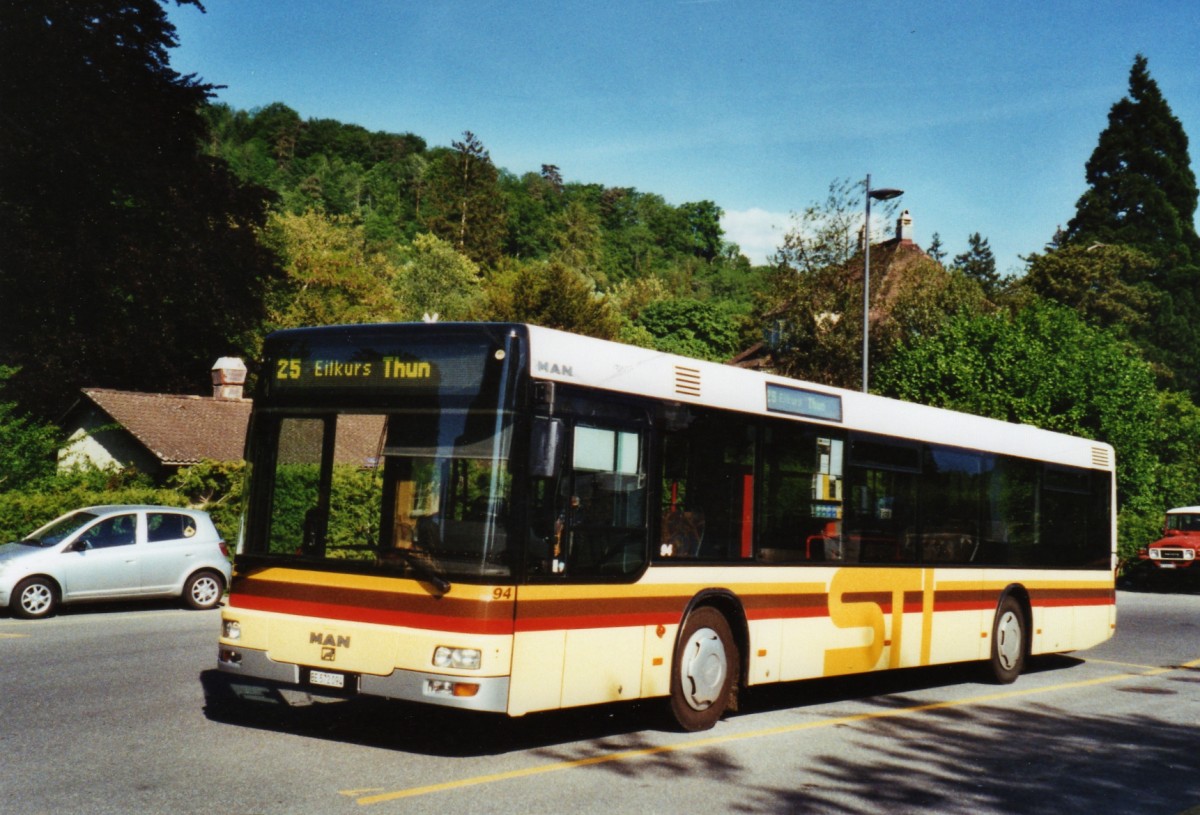 (126'515) - STI Thun - Nr. 94/BE 572'094 - MAN am 24. Mai 2010 bei der Schiffl�ndte Thun
