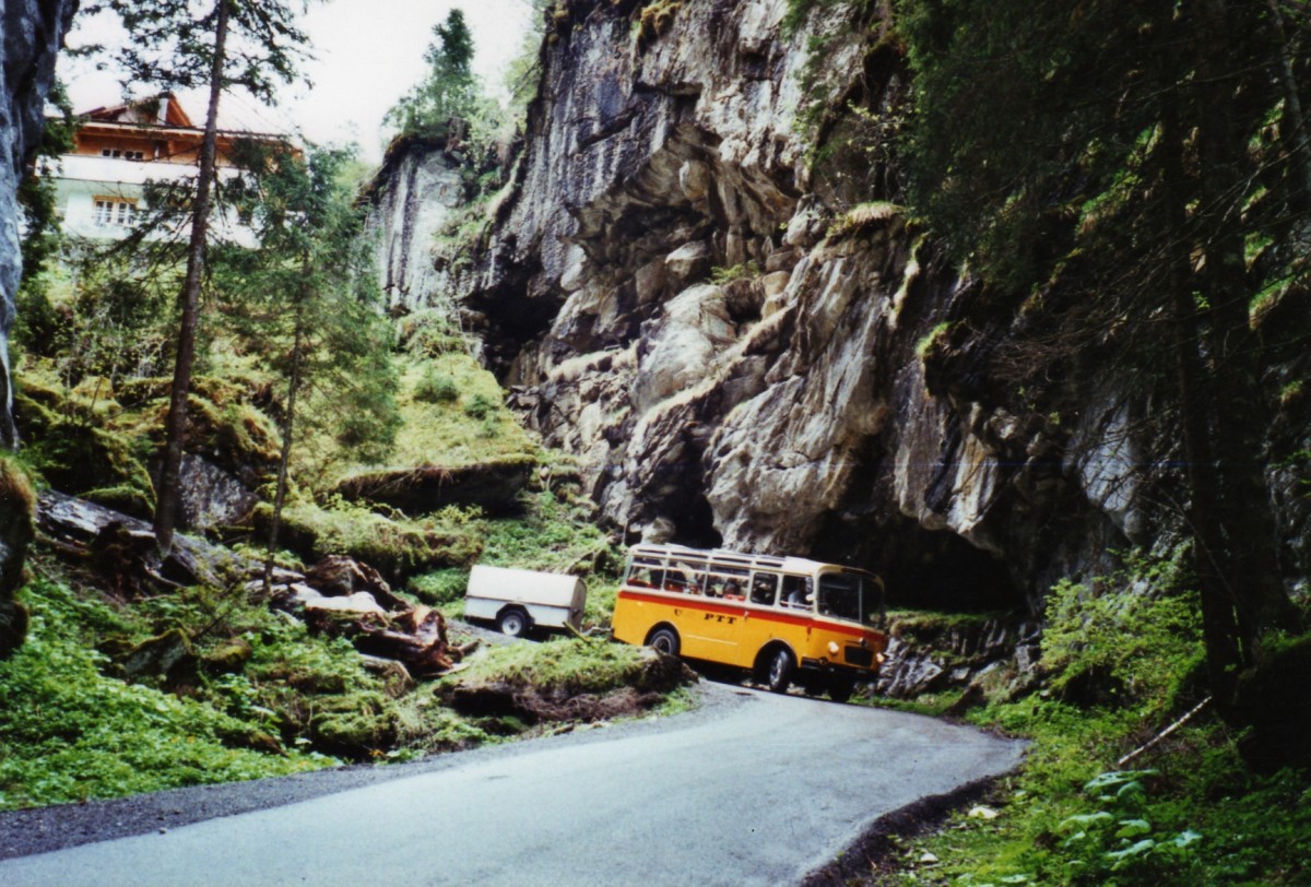(126'724) - Schmid, Th�rishaus - Nr. 9/BE 26'105 - Saurer/R&J (ex Geiger, Adelboden Nr. 9) am 29. Mai 2010 in der Griesschlucht bei der Griesalp
