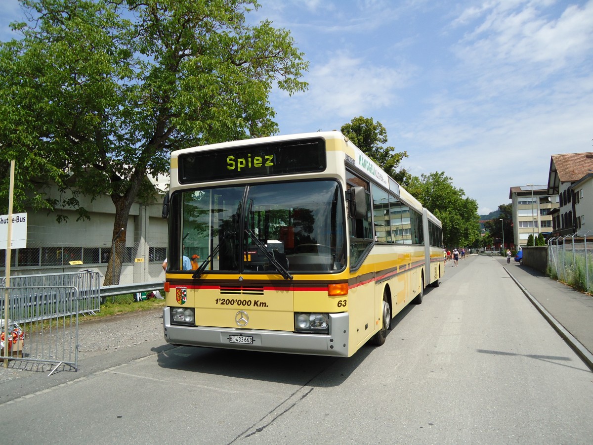 (127'952) - STI Thun - Nr. 63/433'663 - Mercedes am 11. Juli 2010 in Thun, R�tlistrasse