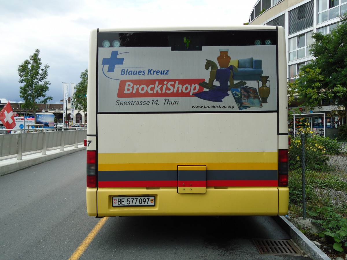 (128'019) - STI Thun - Nr. 97/BE 577'097 - MAN am 24. Juli 2010 bei der Schiffl�ndte Thun