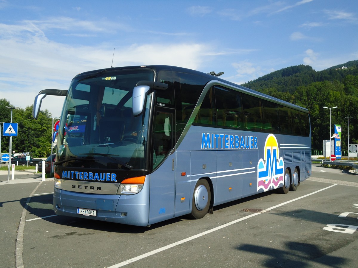 (128'337) - Mitterbauer, Ruprechtshofen - ME TOP 1 - Setra am 8. August 2010 in Mondsee, Rastst�tte
