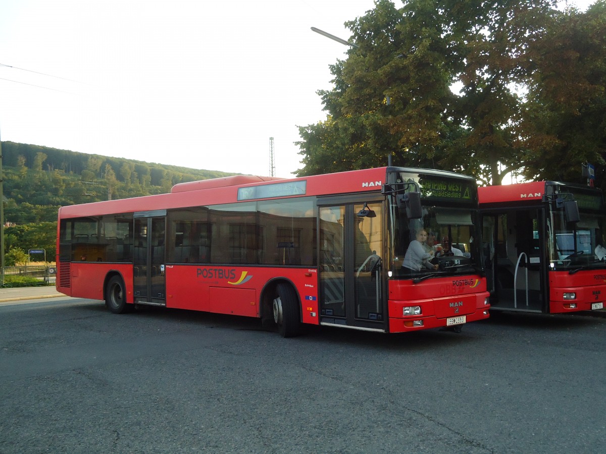 (128'470) - PostBus - BB 2653 - MAN am 9. August 2010 in Wien, H�tteldorf