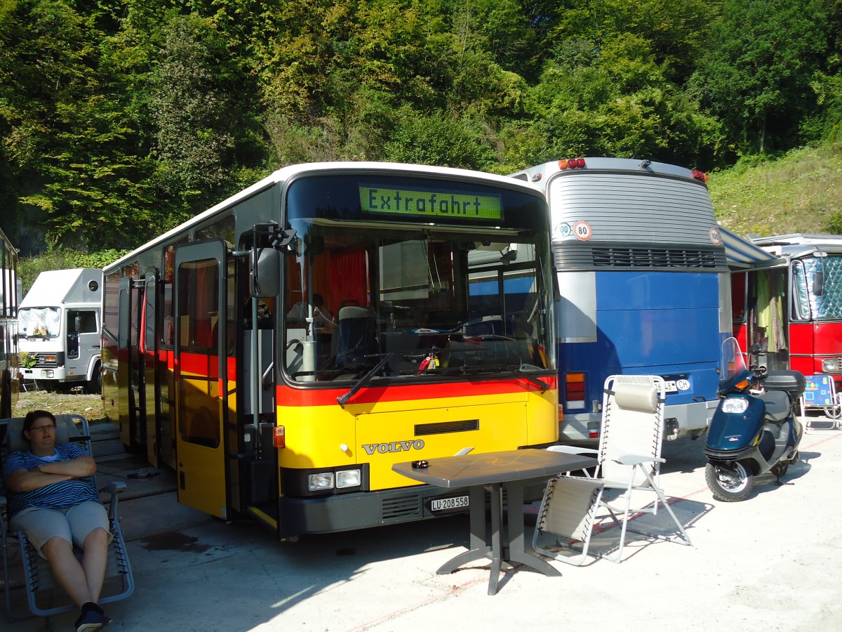 (128'950) - Sch�tz, Sch�tz - LU 208'558 - Volvo/Lauber am 22. August 2010 in Thayngen, Wohnbustreffen