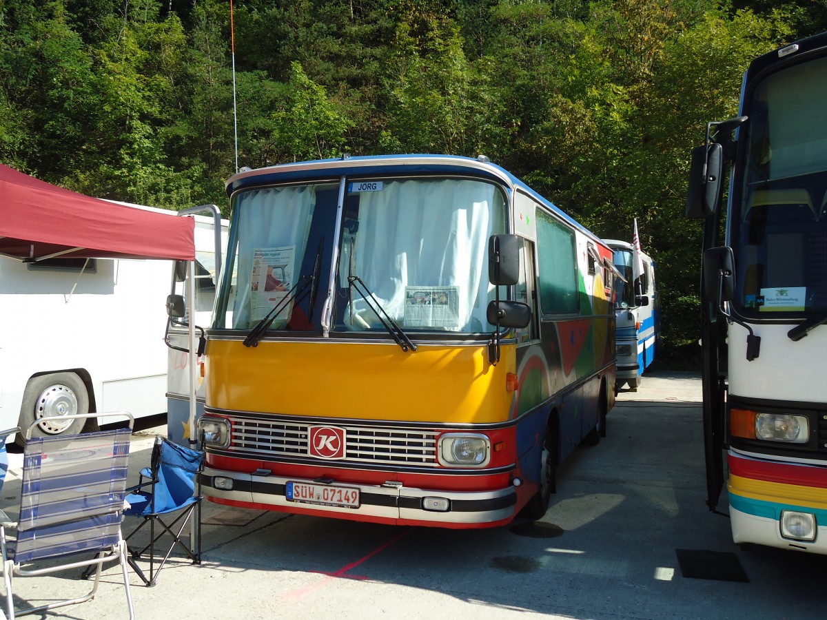 (128'972) - Aus Deutschland: ??? - S�W 07'149 - Setra am 22. August 2010 in Thayngen, Wohnbustreffen