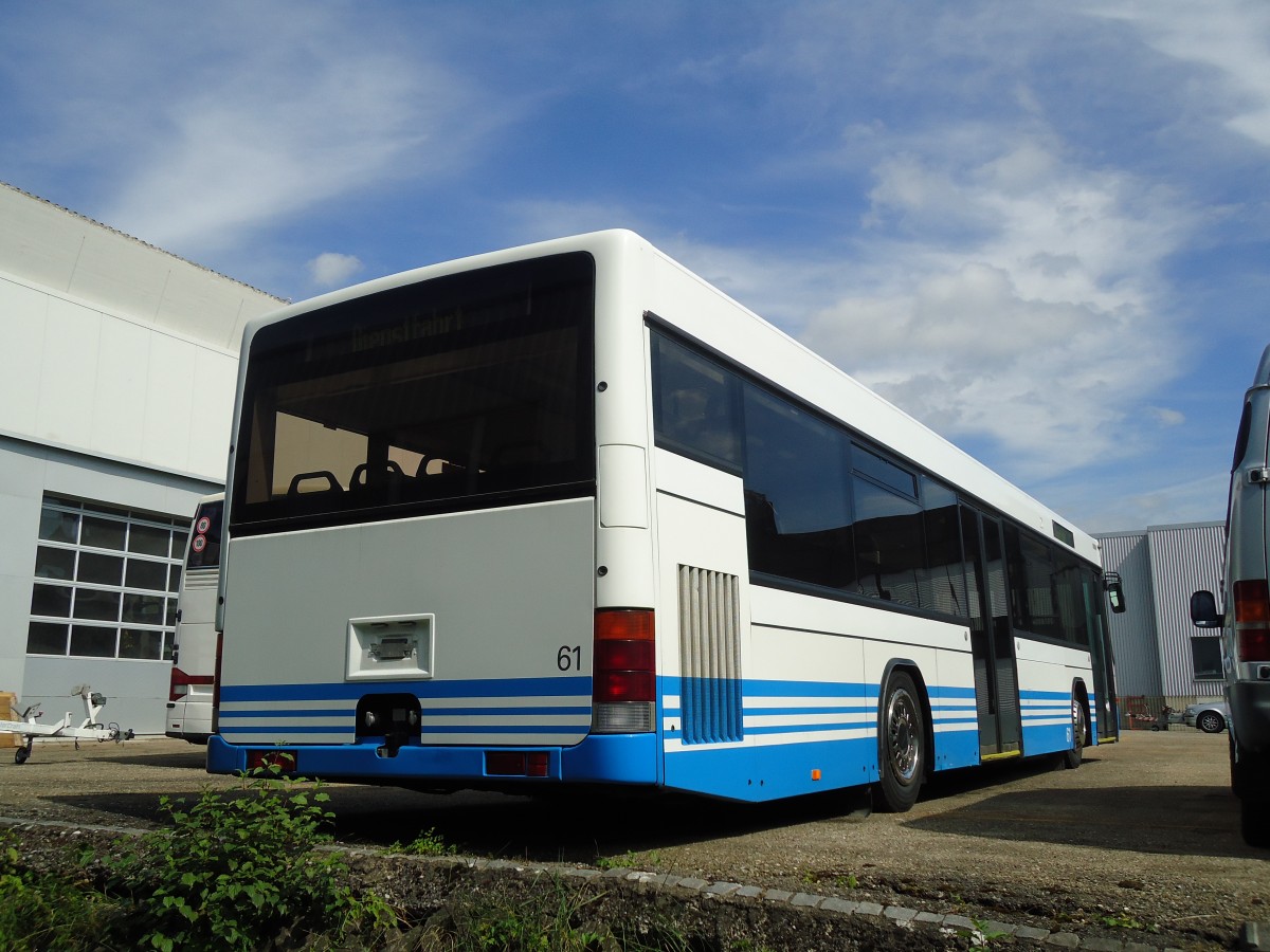 (129'624) - RTB Altst�tten - Nr. 61 - Volvo/Hess (ex WilMobil, Wil Nr. 244; ex RTB Altst�tten Nr. 34) am 12. September 2010 in Biel, Rattinbus
