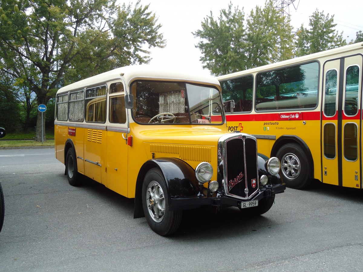 (129'783) - Pfeiffer, H�tten - GL 9959 - Berna/Regazzoni (ex Rieser, H�tten; ex Jelmorini, Tesserete; ex Malfanti, Sonvico) am 18. September 2010 in Chur, Obere Au