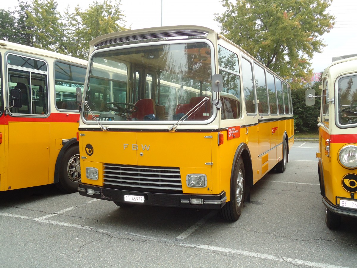 (129'820) - R�egg, R�ti - SG 45'977 - FBW/Gangloff (ex P 24'169) am 18. September 2010 in Chur, Obere Au