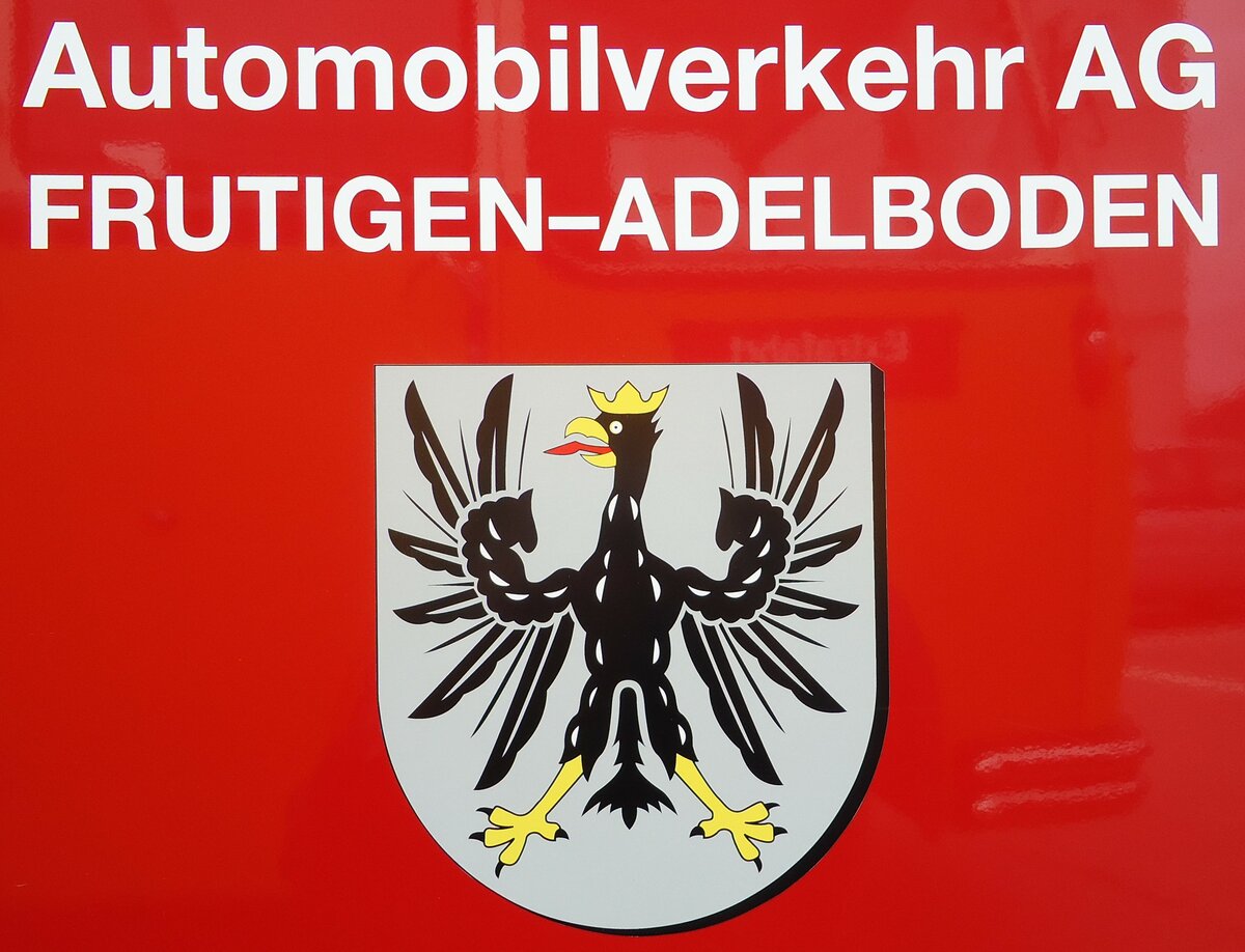 (129'929) - Beschriftung - AFA Nr. 12 von 1950 mit Frutigen-Wappen - am 18. September 2010 in Breil, Milit�ranlage