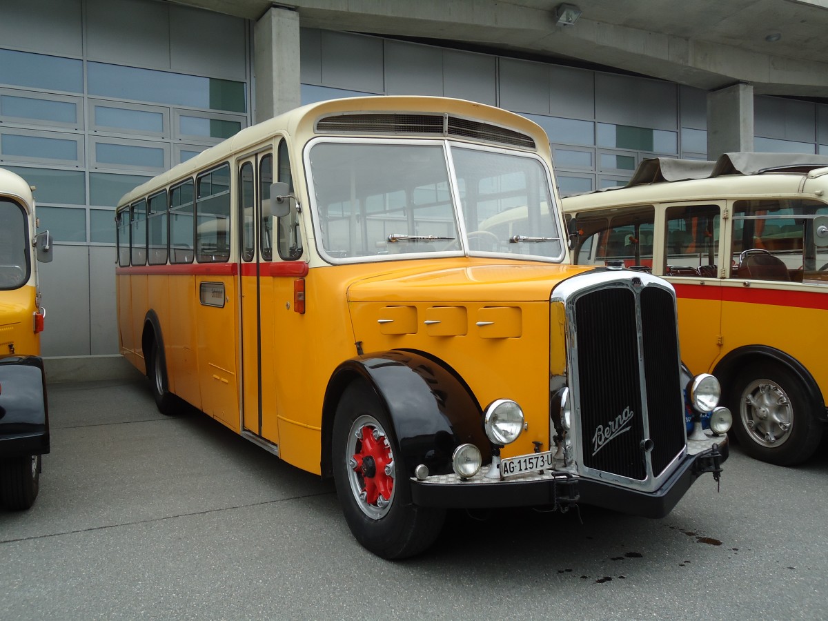 (129'956) - Stutz, Zufikon - AG 11'573 U - Berna/Hess (ex Hof, Hauenstein) am 18. September 2010 in Breil, Milit�ranlage