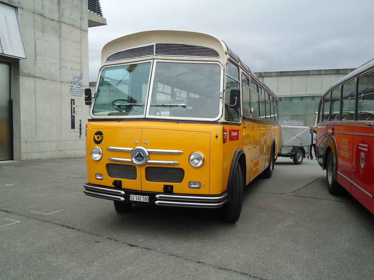 (129'990) - Inkamp, Altendorf - SZ 102'180 - Saurer/FHS (ex Stebler, Basel; ex Reber, Basel; ex Eggenberger, M�riken; ex Ott, Wetzikon; ex OPC Ennetb�rgen Nr. 3; ex AVG Grindelwald; ex P 24'143