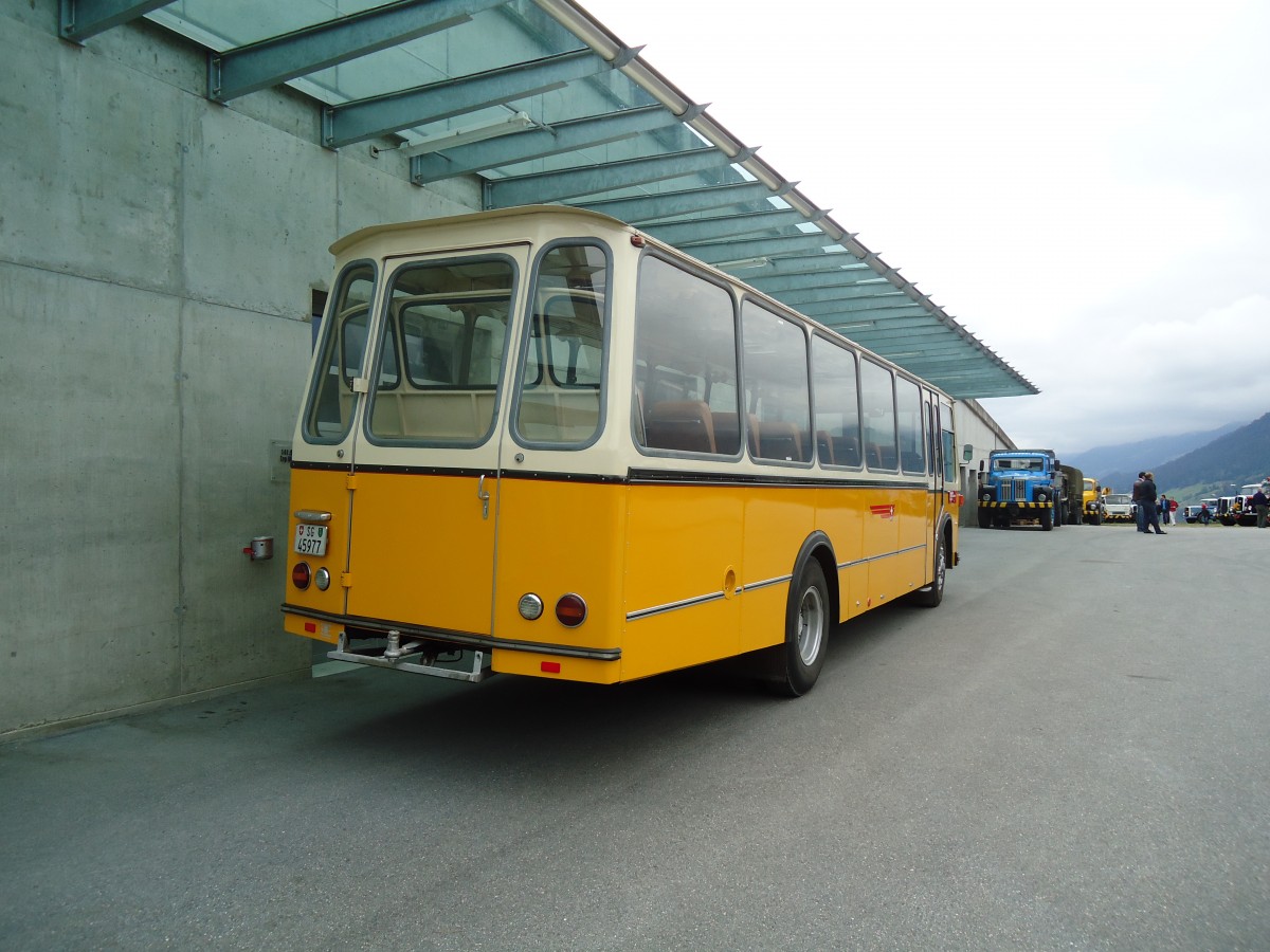 (130'037) - R�egg, R�ti - SG 45'977 - FBW/Gangloff (ex P 24'169) am 18. September 2010 in Breil, Milit�ranlage