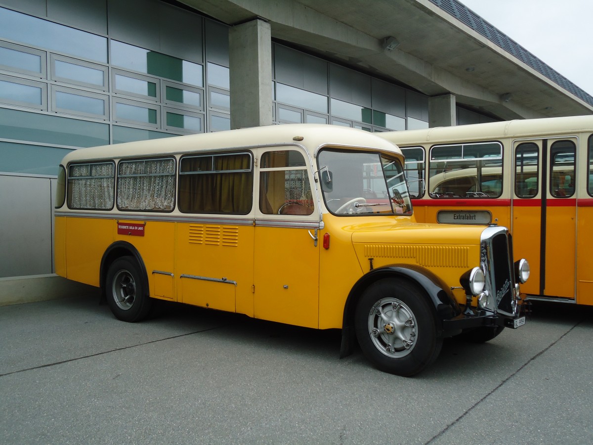 (130'038) - Pfeiffer, H�tten - GL 9959 - Berna/Regazzoni (ex Rieser, H�tten; ex Jelmorini, Tesserete; ex Malfanti, Sonvico) am 18. September 2010 in Breil, Milit�ranlage