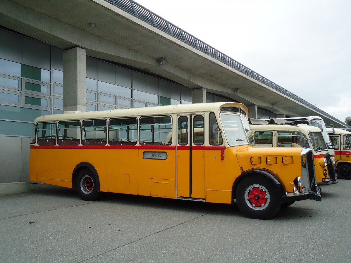 (130'041) - Stutz, Zufikon - AG 11'573 U - Berna/Hess (ex Hof, Hauenstein) am 18. September 2010 in Breil, Milit�ranlage
