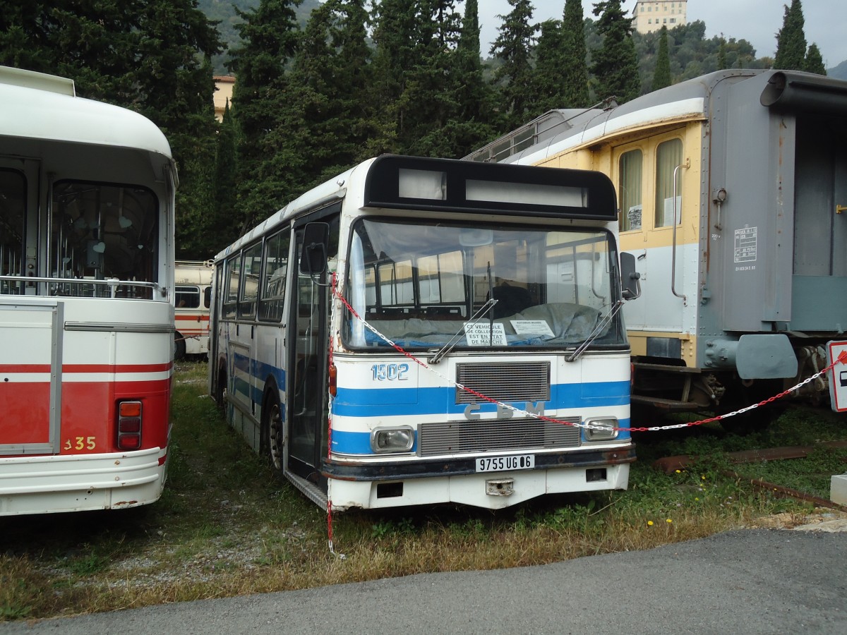(130'717) - Mus�e Bus, Breil-sur-Roya - Nr. 1502/9755 UG 06 - CBM am 16. Oktober 2010 in Breil-sur-Roya, Museum