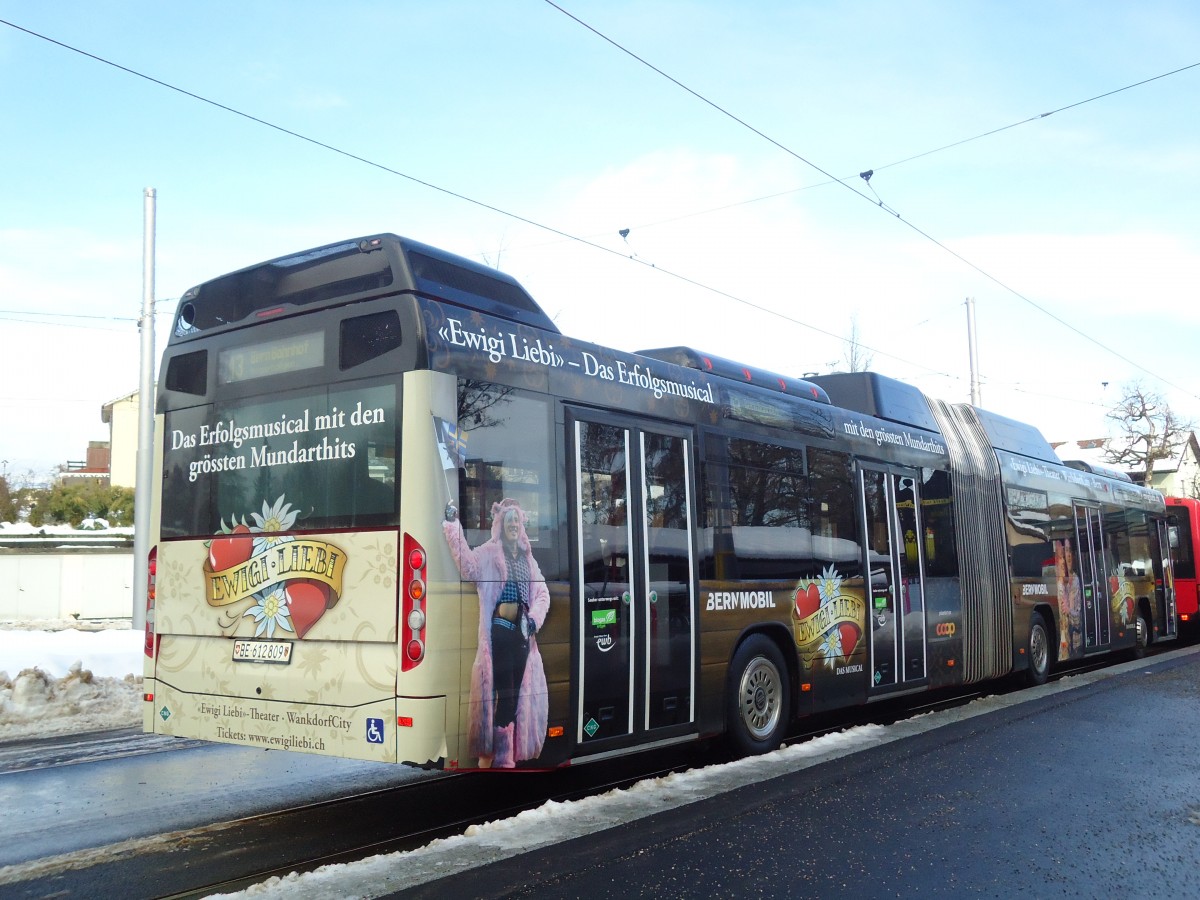 (131'323) - Bernmobil, Bern - Nr. 809/BE 612'809 - Volvo am 7. Dezember 2010 in Bern, B�mpliz
