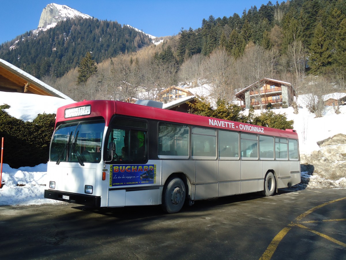 (131'960) - Buchard, Leytron - Nr. 106/VS 299'140 - Volvo/R&J (ex Bernmobil, Bern Nr. 106) am 2. Januar 2011 in Ovronnaz, La Crois�e