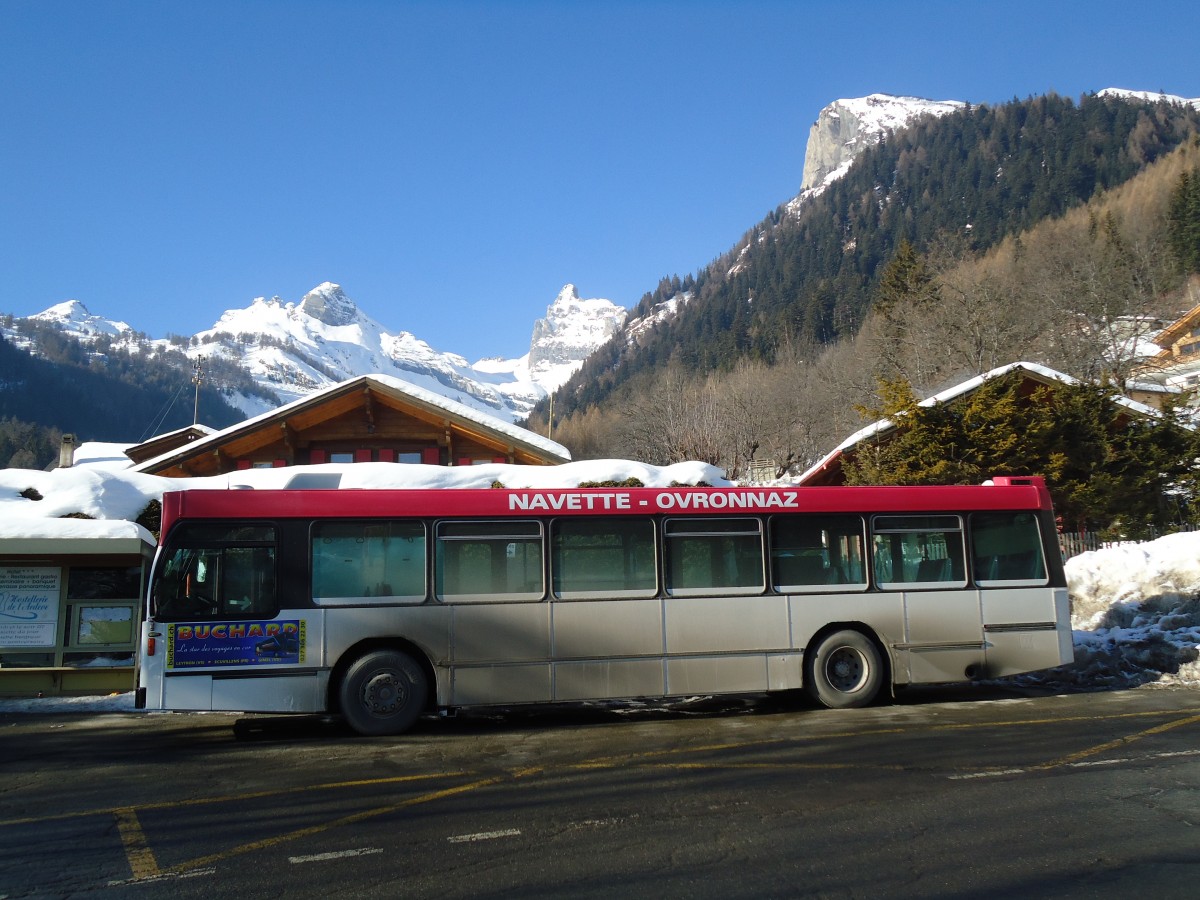 (131'961) - Buchard, Leytron - Nr. 106/VS 299'140 - Volvo/R&J (ex Bernmobil, Bern Nr. 106) am 2. Januar 2011 in Ovronnaz, La Crois�e