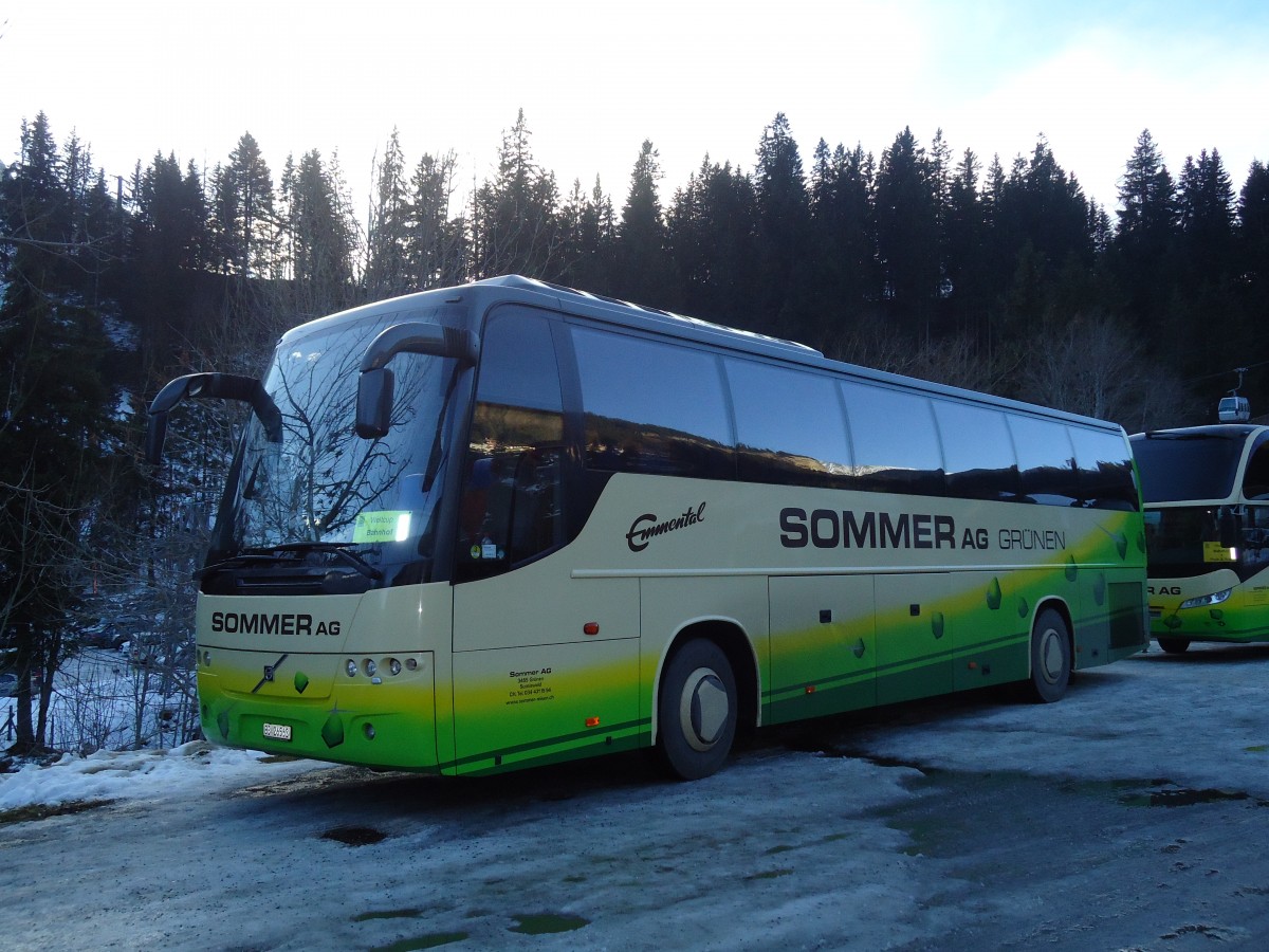 (131'980) - Sommer, Gr�nen - BE 26'562 - Volvo am 8. Januar 2011 in Adelboden, Mineralquelle