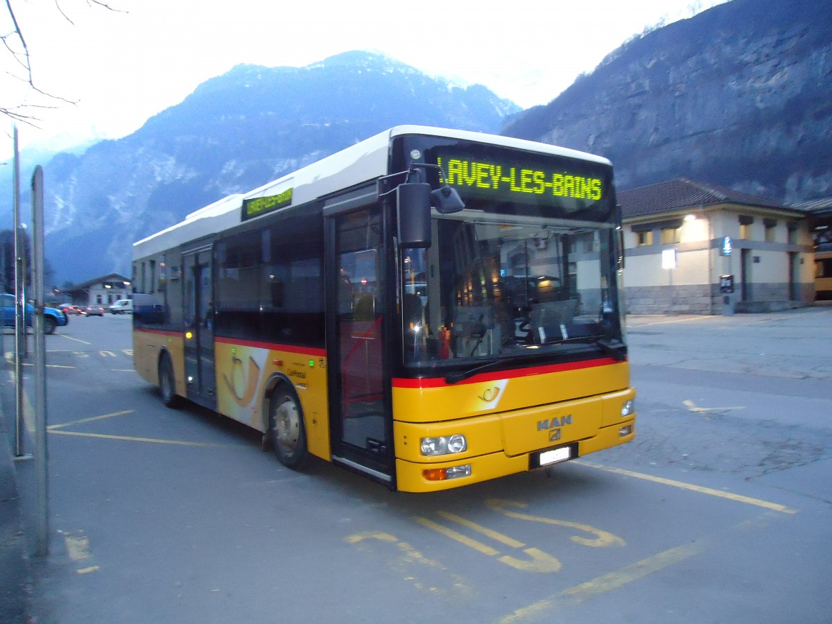 (132'411) - TPC Aigle - VS 148'210 - MAN/G�ppel am 22. Januar 2011 in St-Maurice, Post