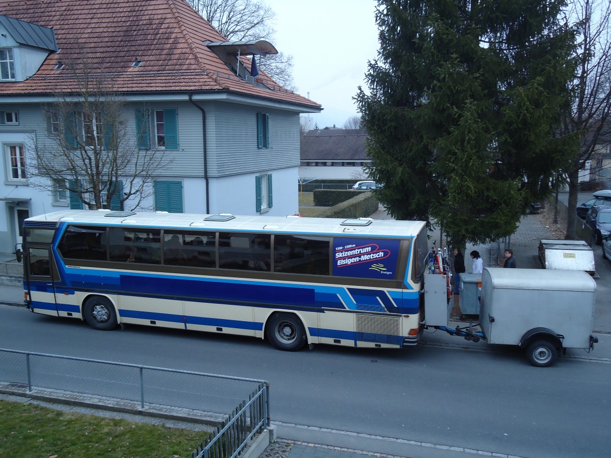 (132'675) - Kander-Reisen, Frutigen - Nr. 3/BE 66'132 - Dr�gm�ller (ex Tritten, Zweisimmen; ex Fl�ck, Brienz) am 7. M�rz 2011 in Thun-Lerchenfeld, Schulhaus