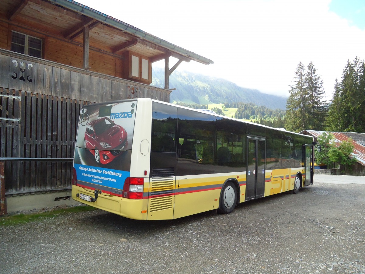 (133'858) - STI Thun - Nr. 125/BE 700'125 - MAN am 28. Mai 2011 in Innereriz, S�ge