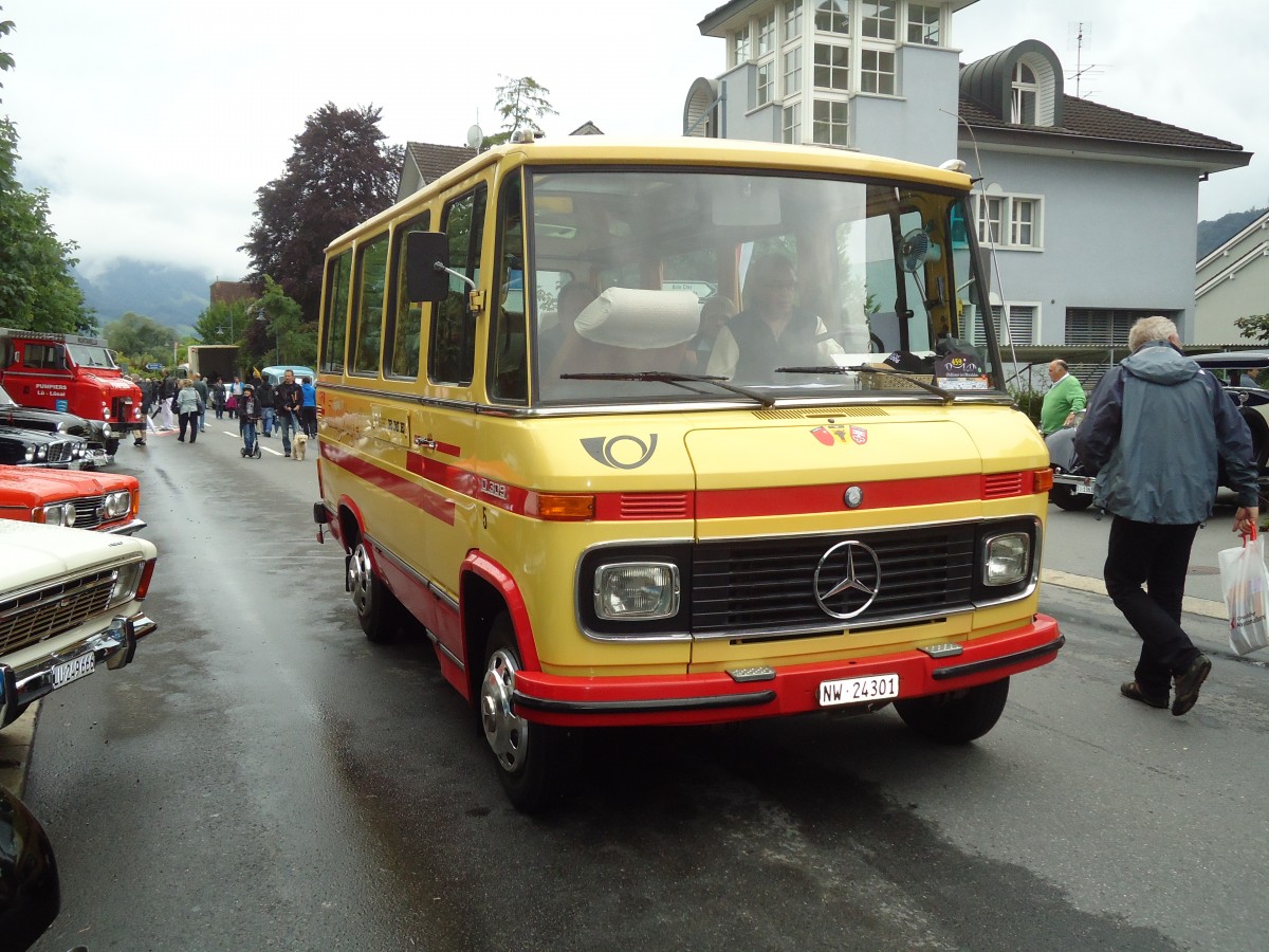(134'028) - M�ller, Ennetmoos - Nr. 5/NW 24'301 - Mercedes (ex Bissig, Brunnen) am 11. Juni 2011 in Sarnen, OiO