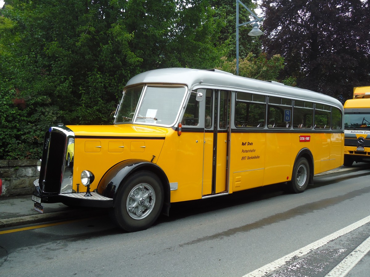 (134'036) - Stutz, Oberlunkhofen - AG 8341 - Saurer/T�scher (ex Dubs, Stallikon) am 11. Juni 2011 in Sarnen, OiO