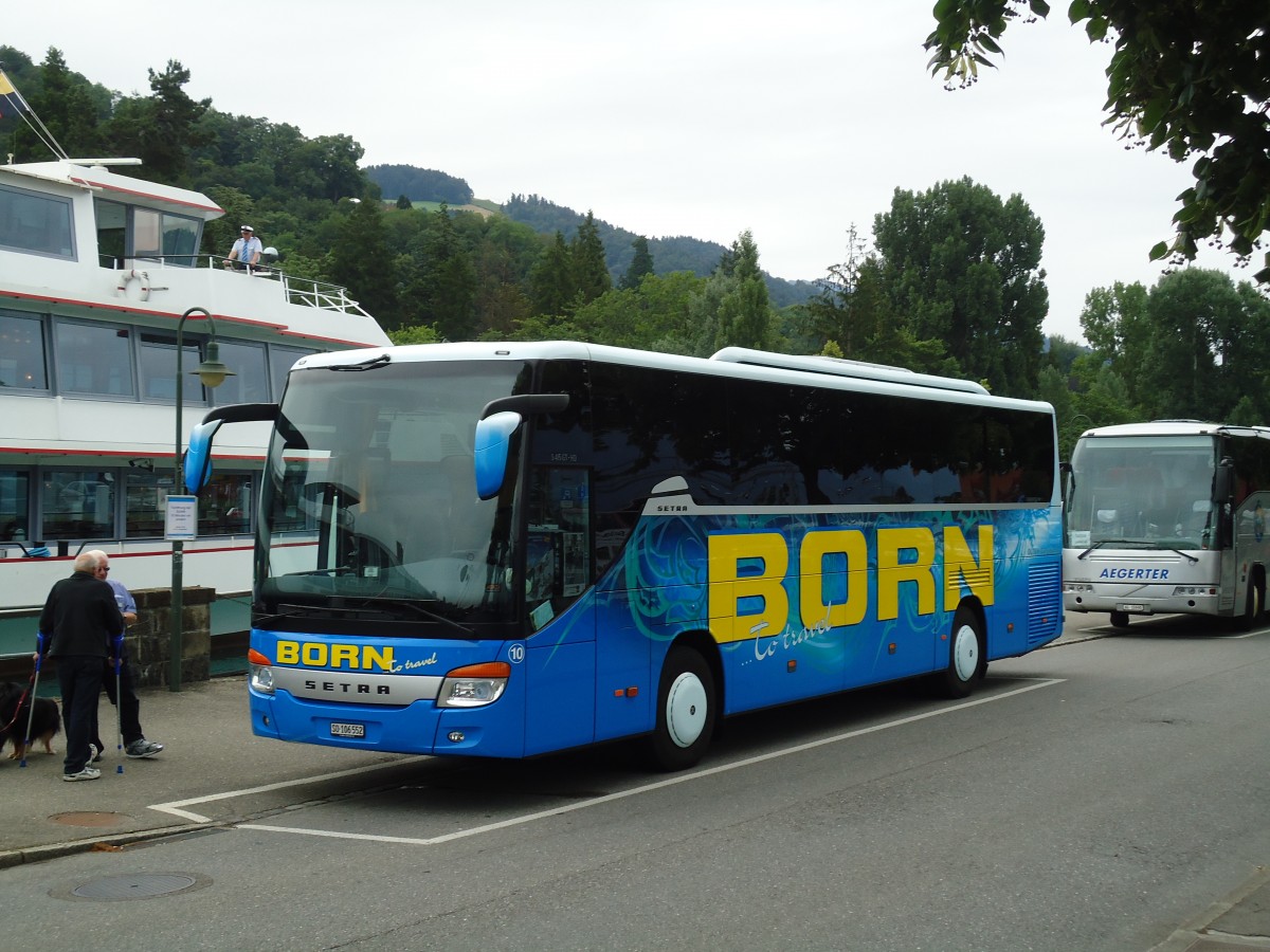 (134'313) - Born, Olten - SO 106'552 - Setra am 25. Juni 2011 bei der Schiffl�ndte Thun