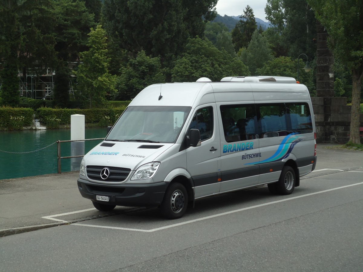 (134'315) - Brander, B�tschwil - SG 54'141 - Mercedes am 25. Juni 2011 bei der Schiffl�ndte Thun