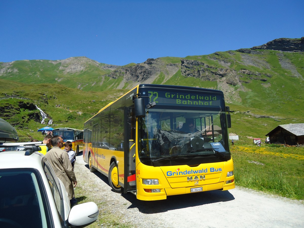(134'709) - AVG Grindelwald - Nr. 24/BE 364'408 - MAN/G�ppel am 3. Juli 2011 in Grindelwald, Bachl�ger