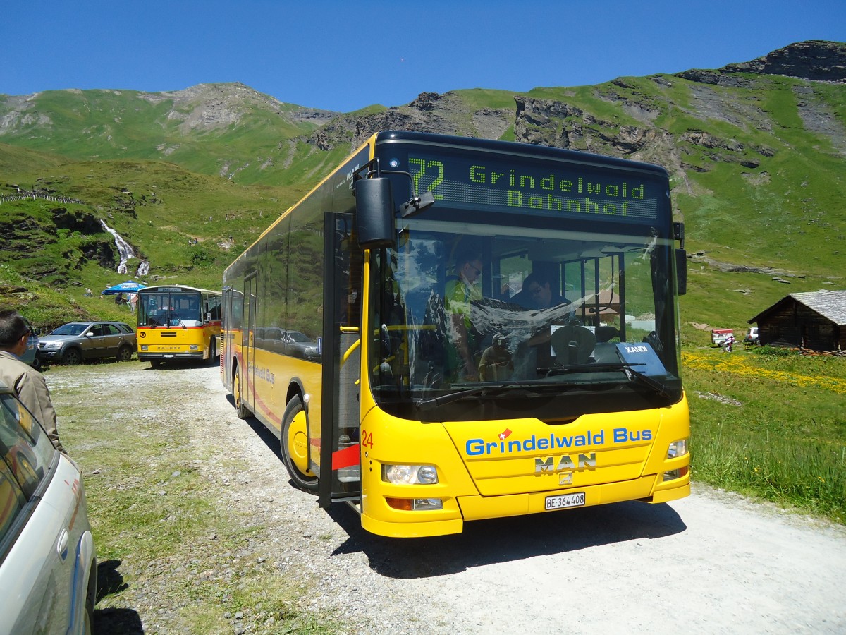 (134'710) - AVG Grindelwald - Nr. 24/BE 364'408 - MAN/G�ppel am 3. Juli 2011 in Grindelwald, Bachl�ger