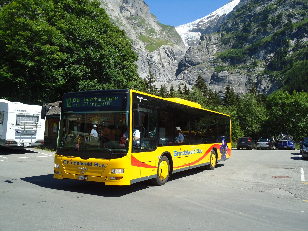 (134'766) - AVG Grindelwald - Nr. 18/BE 382'871 - MAN/G�ppel am 3. Juli 2011 in Grindelwald, Oberer Gletscher
