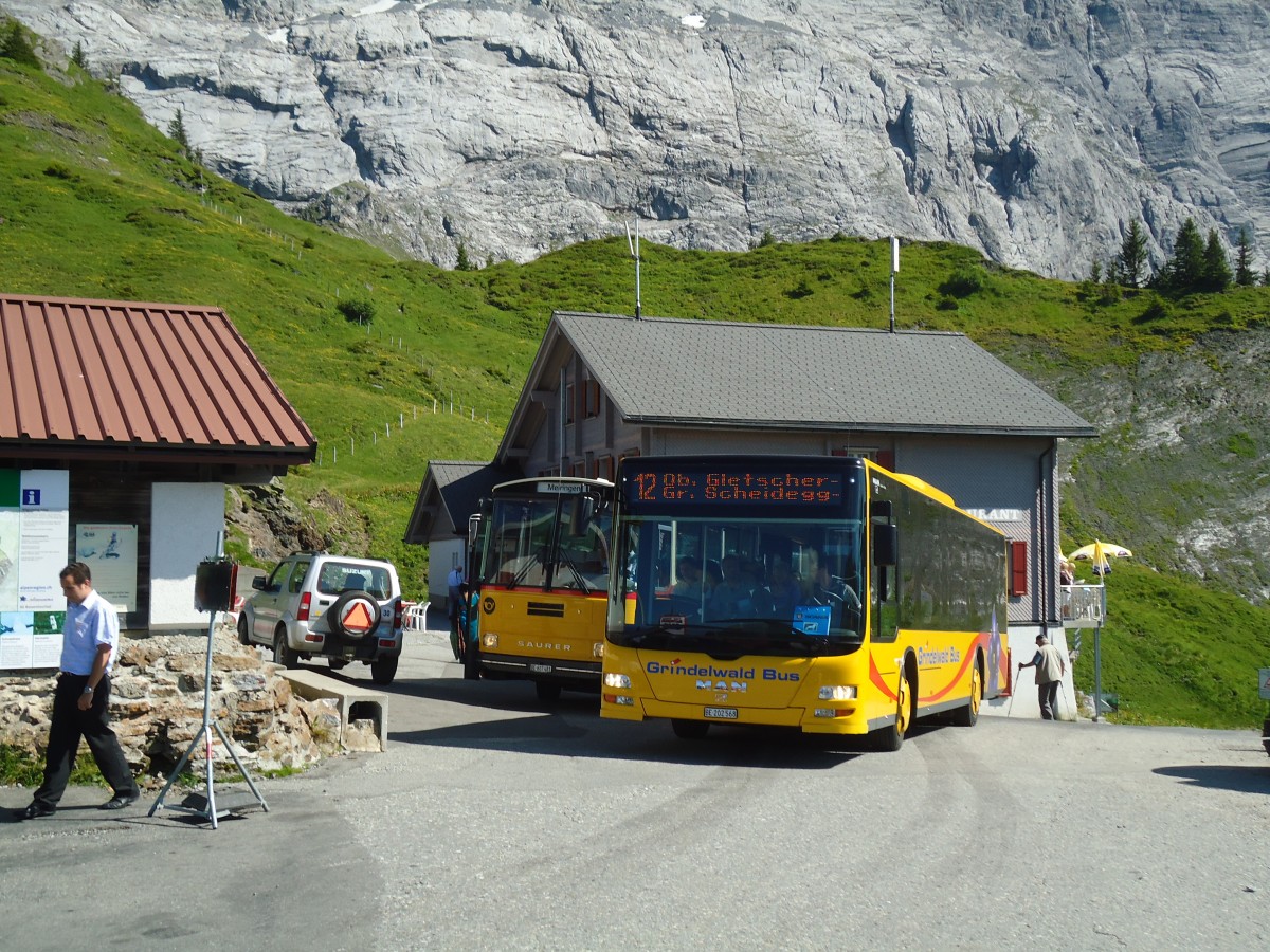 (134'786) - AVG Grindelwald - Nr. 14/BE 202'568 - MAN/G�ppel am 3. Juli 2011 auf der Grossen Scheidegg