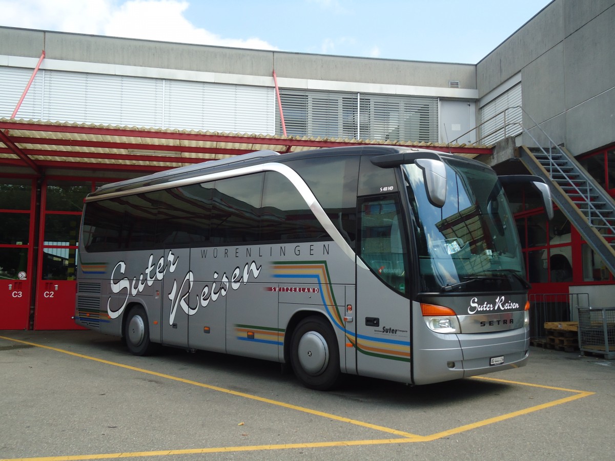 (134'866) - Suter, W�renlingen - AG 444'416 - Setra am 10. Juli 2011 in Kloten, EvoBus