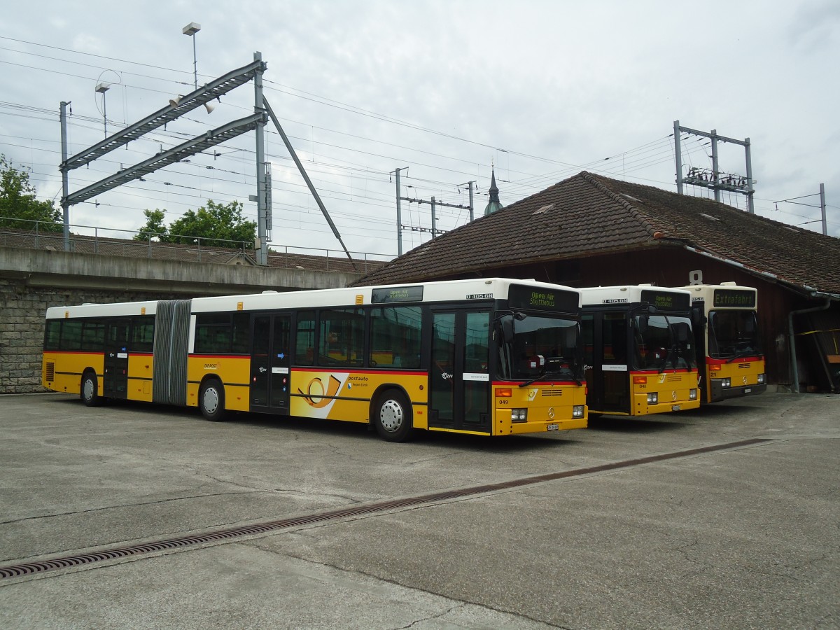 (134'908) - PostAuto Z�rich - Nr. 49/ZH 780'688 - Mercedes (ex Nr. 23; ex P 27'727) am 10. Juli 2011 in Frauenfeld, Jugendmusikschule