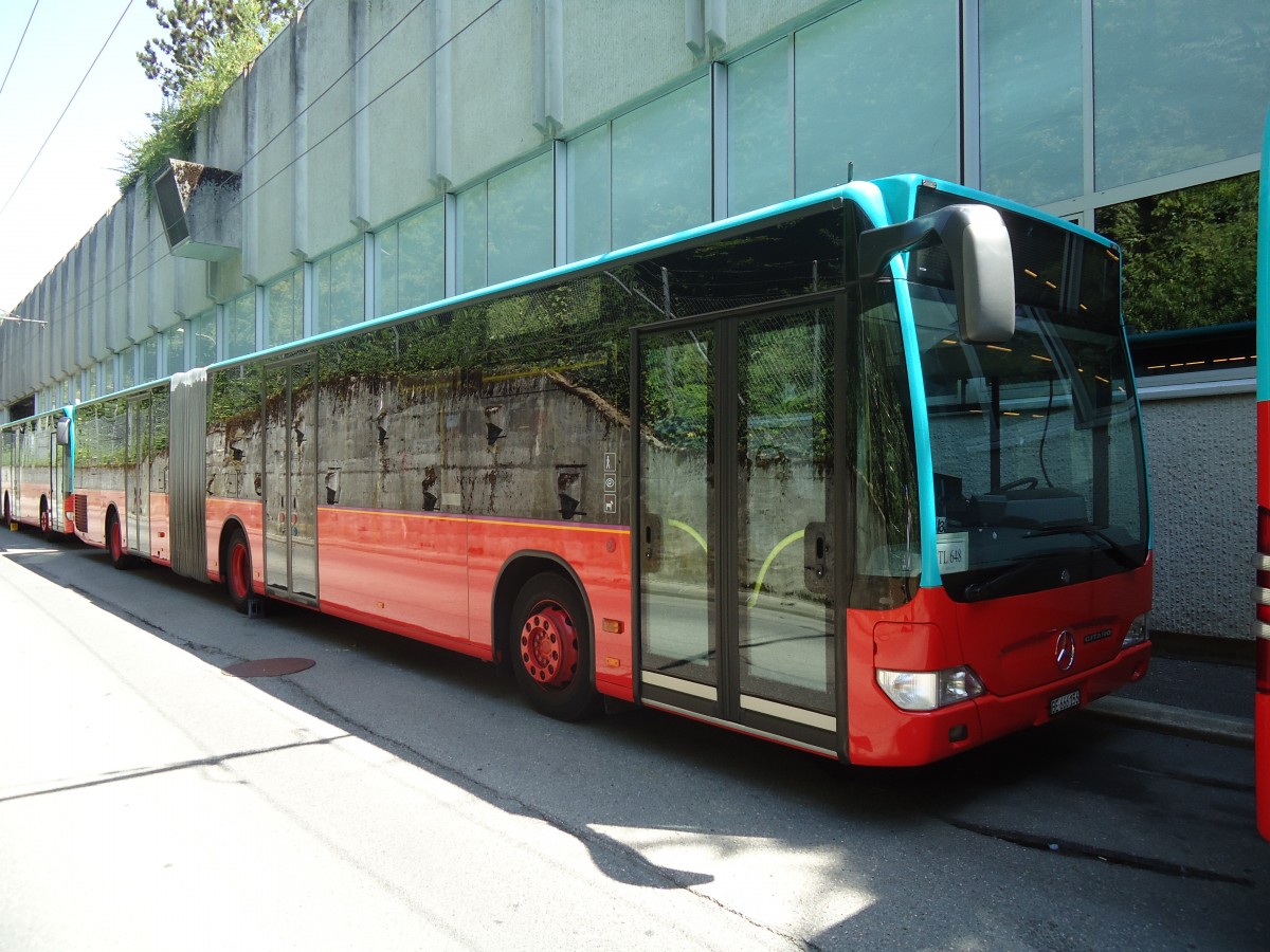 (135'092) - TL Lausanne (VB 156) - Nr. 648/BE 666'156 - Mercedes am 12. Juli 2011 in Lausanne, D�p�t Borde
