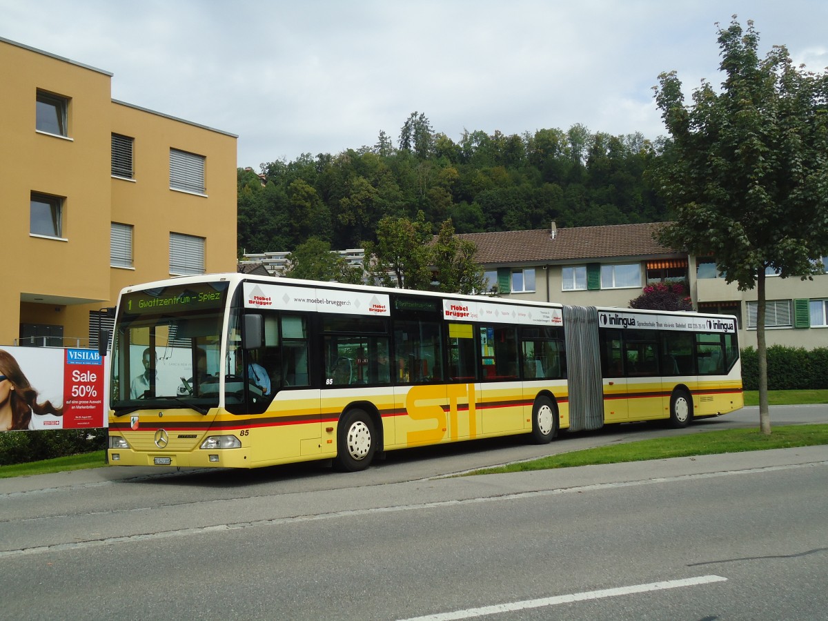 (135'405) - STI Thun - Nr. 85/BE 543'385 - Mercedes am 6. August 2011 in Steffisburg, Fl�hli