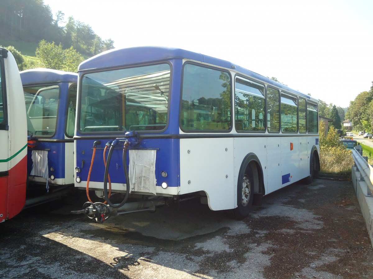 (135'600) - TL Lausanne (R�trobus) - Nr. 958 - Rochat/Lauber Personenanh�nger am 20. August 2011 in Moudon, R�trobus