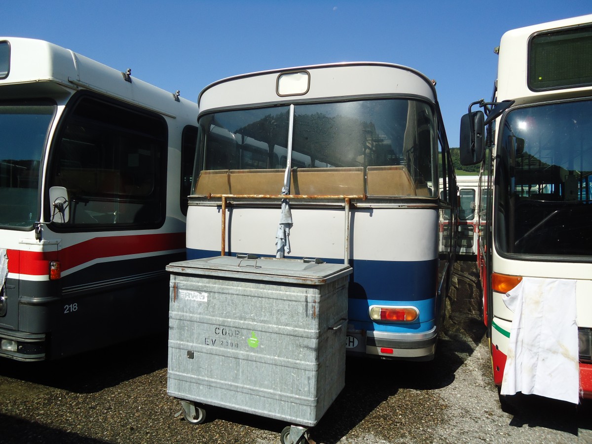 (135'602) - Pellet, Pont (R�trobus) - Nr. 8 - Setra (ex Mysterytours, Interlaken; ex AFA Adelboden Nr. 8; ex TPYG Yverdon Nr. 2) am 20. August 2011 in Moudon, R�trobus