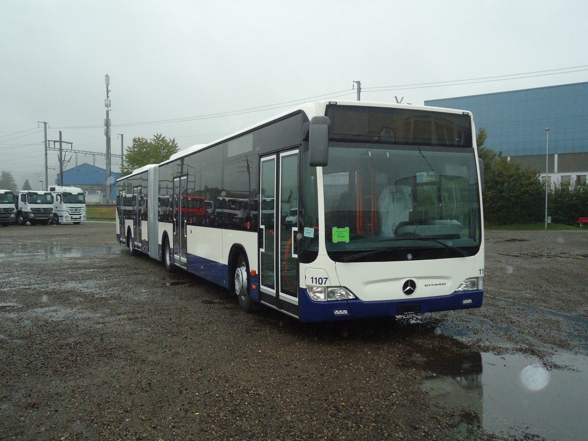 (135'898) - TPG Gen�ve - Nr. 1107 - Mercedes am 14. September 2011 in Wil, Larag