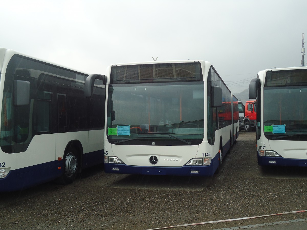 (136'629) - TPG Gen�ve - Nr. 1145 - Mercedes am 19. Oktober 2011 in Wil, Larag