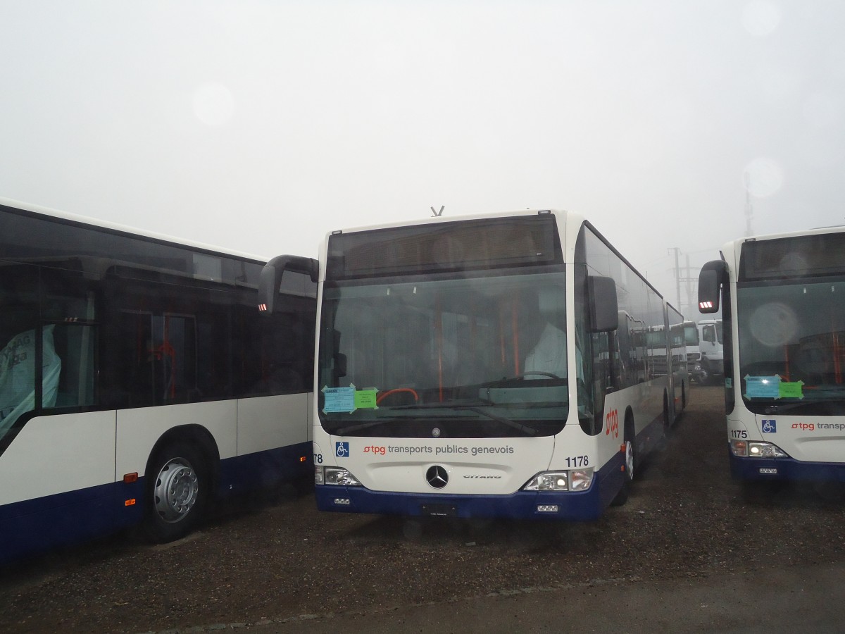 (136'882) - TPG Gen�ve - Nr. 1178 - Mercedes am 23. November 2011 in Wil, Larag