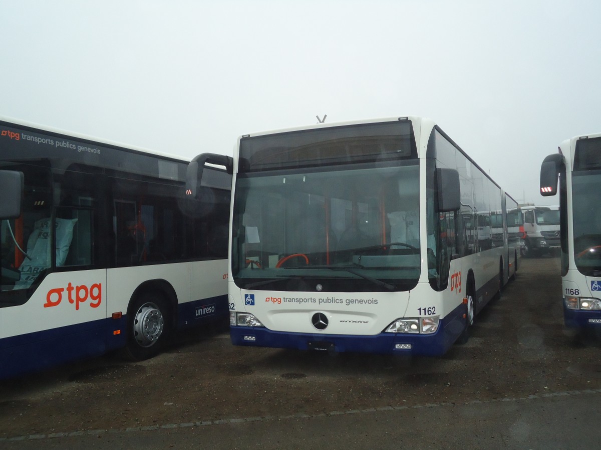 (136'884) - TPG Gen�ve - Nr. 1162 - Mercedes am 23. November 2011 in Wil, Larag