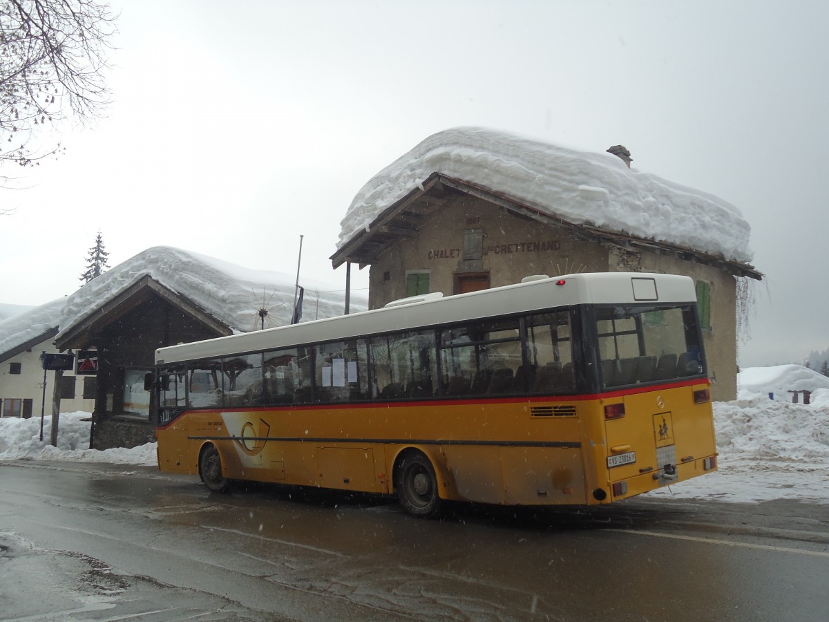 (137'748) - Buchard, Leytron - VS 23'816 - Mercedes am 19. Februar 2012 in Ovronnaz, La Crois�e