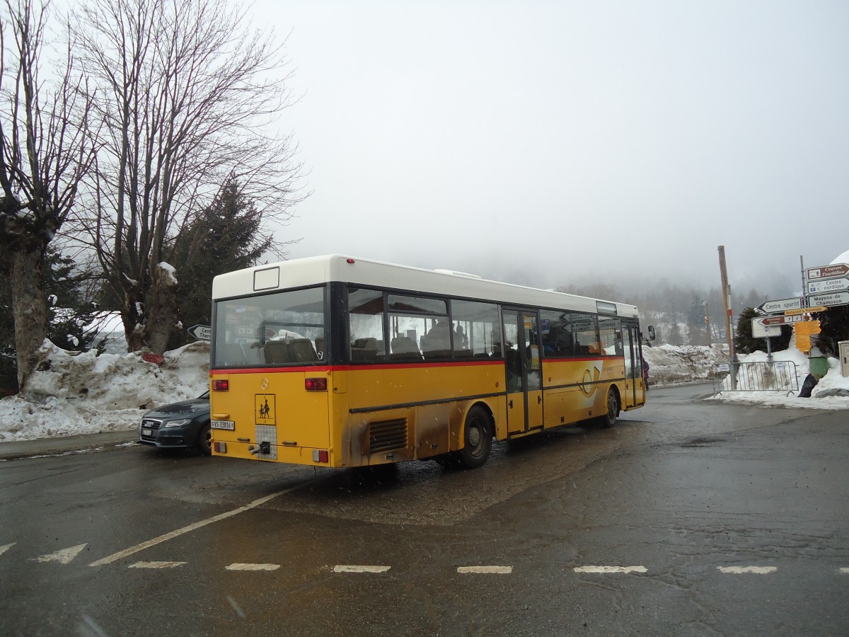 (137'757) - Buchard, Leytron - VS 23'816 - Mercedes am 19. Februar 2012 in Ovronnaz, La Crois�e