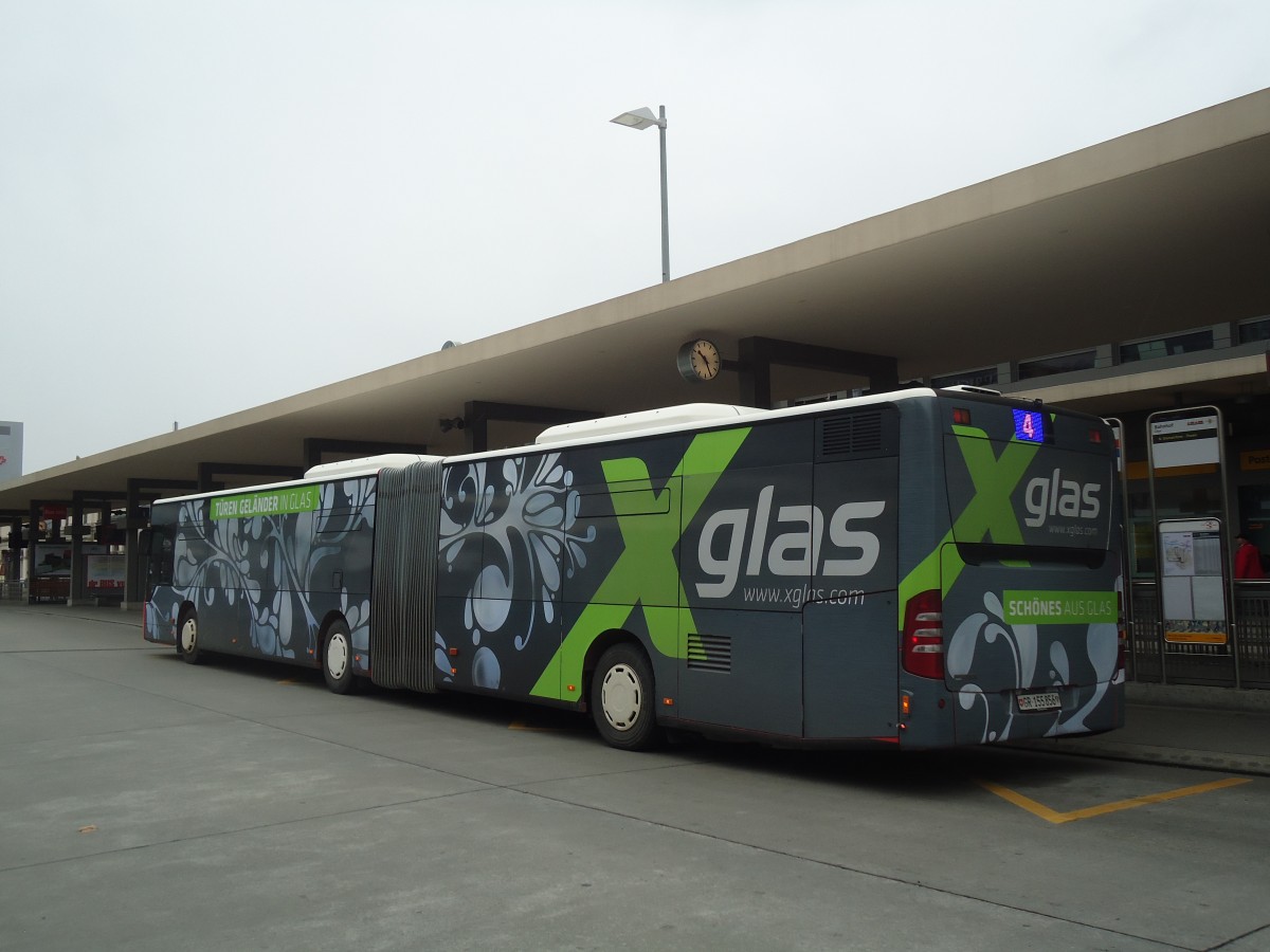 (137'889) - SBC Chur - Nr. 56/GR 155'856 - Mercedes (ex Nr. 36) am 5. M�rz 2012 beim Bahnhof Chur