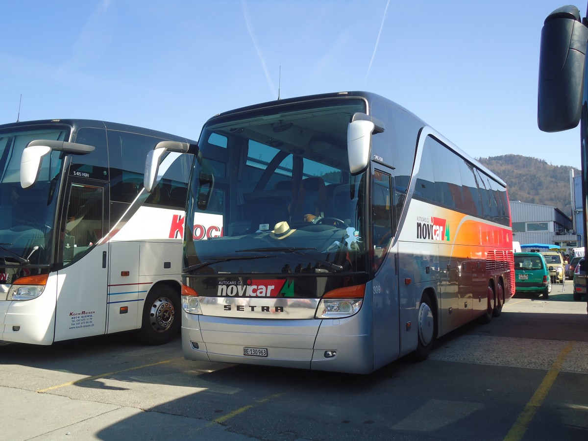 (138'344) - CJ Tramelan - Nr. 309/BE 130'963 - Setra am 15. M�rz 2012 in Thun, Expo